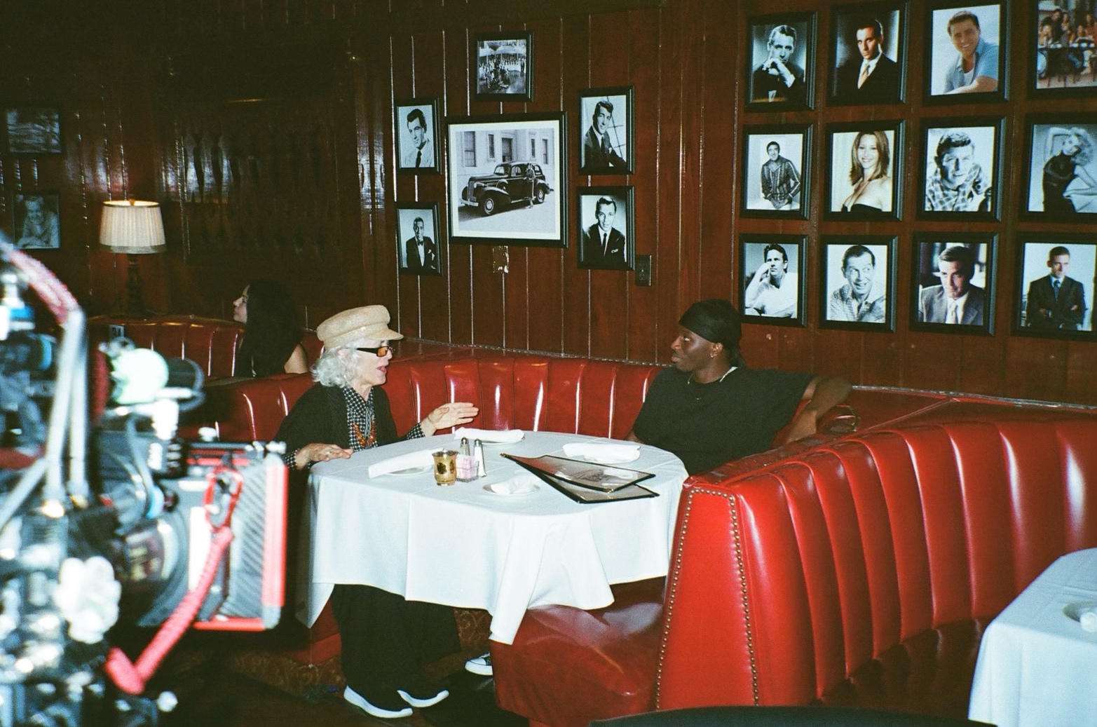 Behind the scenes of KEYZ in a restaurant
